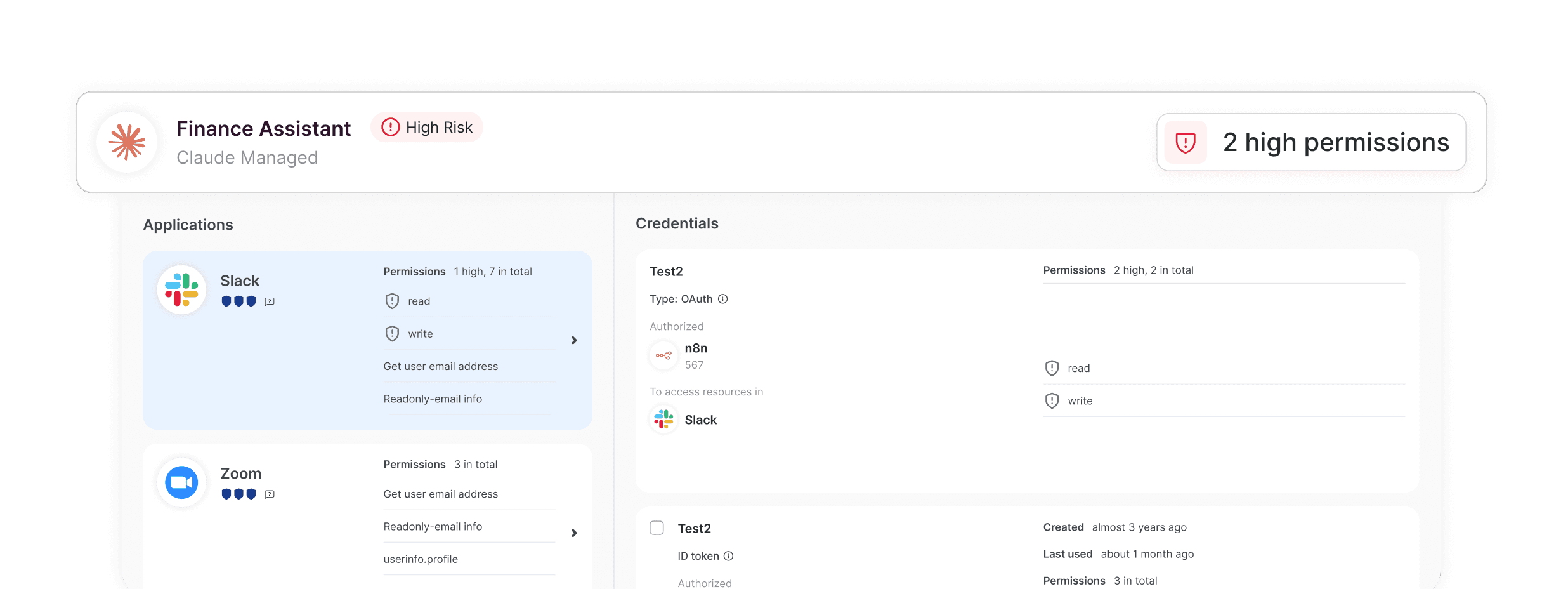 over privileged agents product view